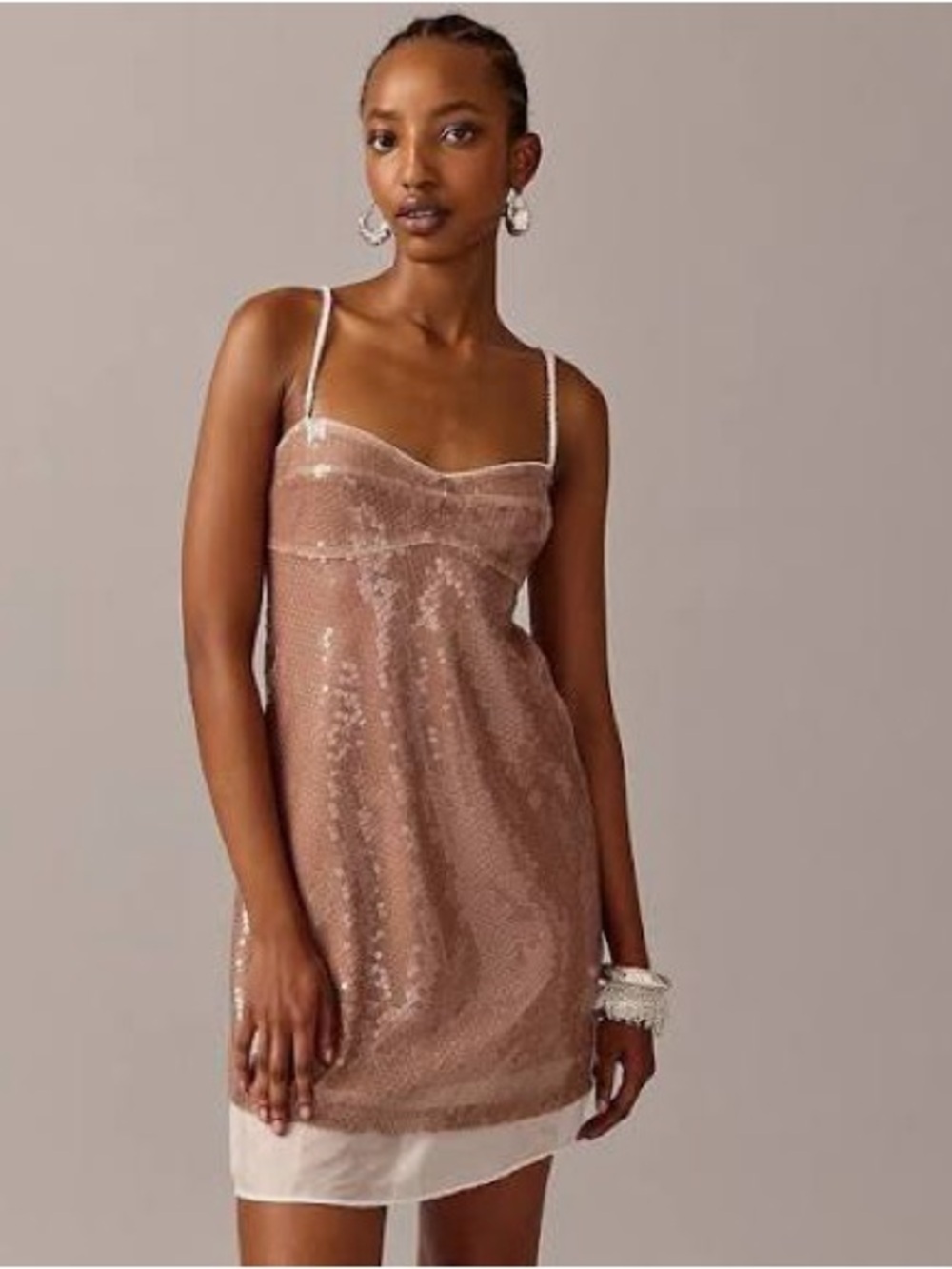 Jcrew x Anna October slip dress